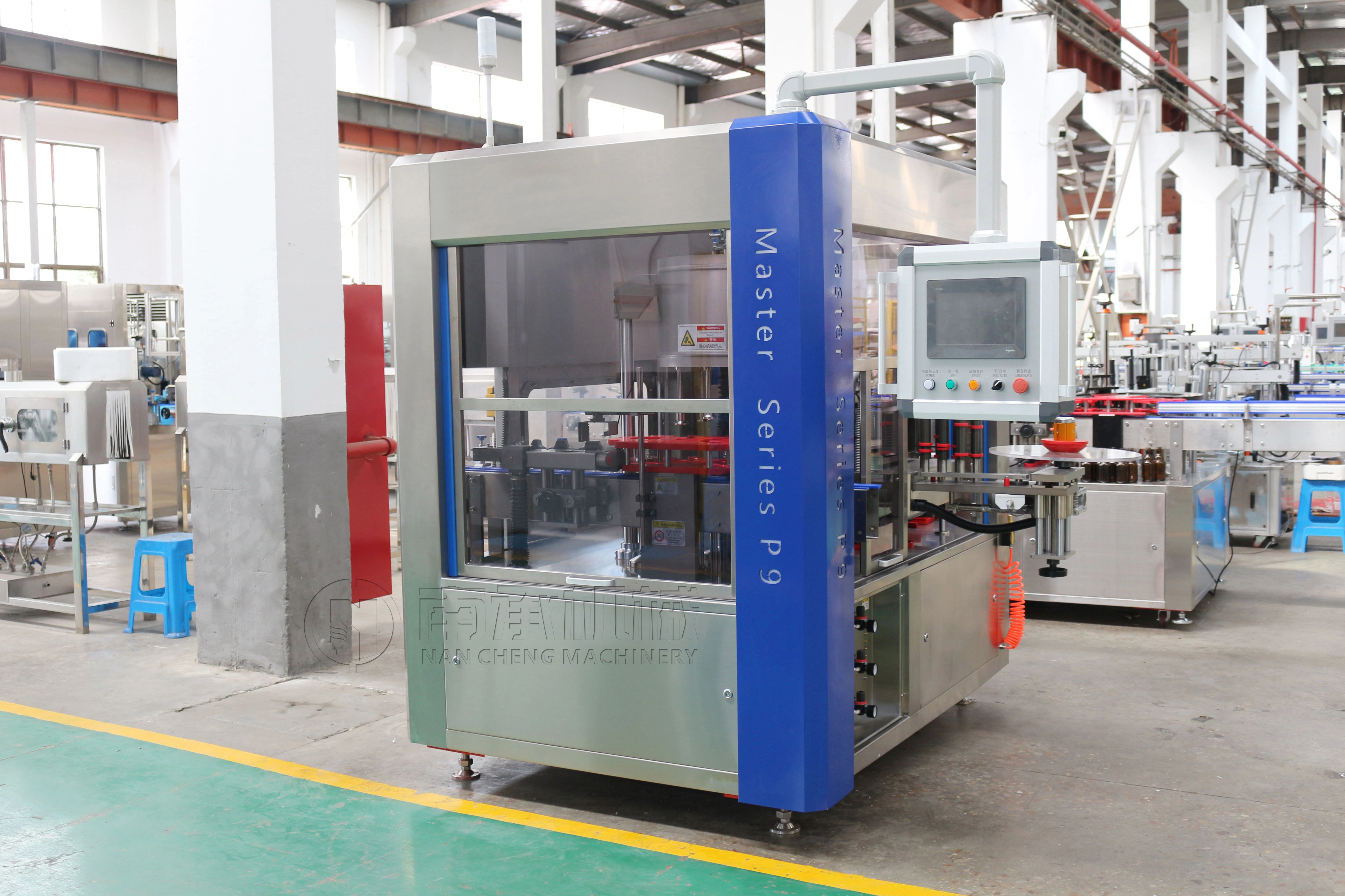 GLASS BOTTLE WATER FILLING MACHINE GLASS BOTTLE WATER FILLING MACHINE-opp labeling machine