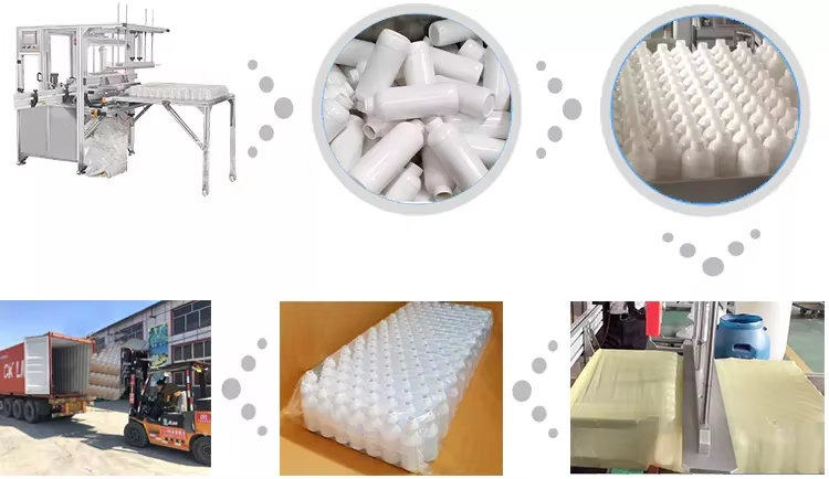 Empty Plastic PET PP Bottle Bagging Packing Machine Empty Plastic PET PP Bottle Bagging Packing Machine
