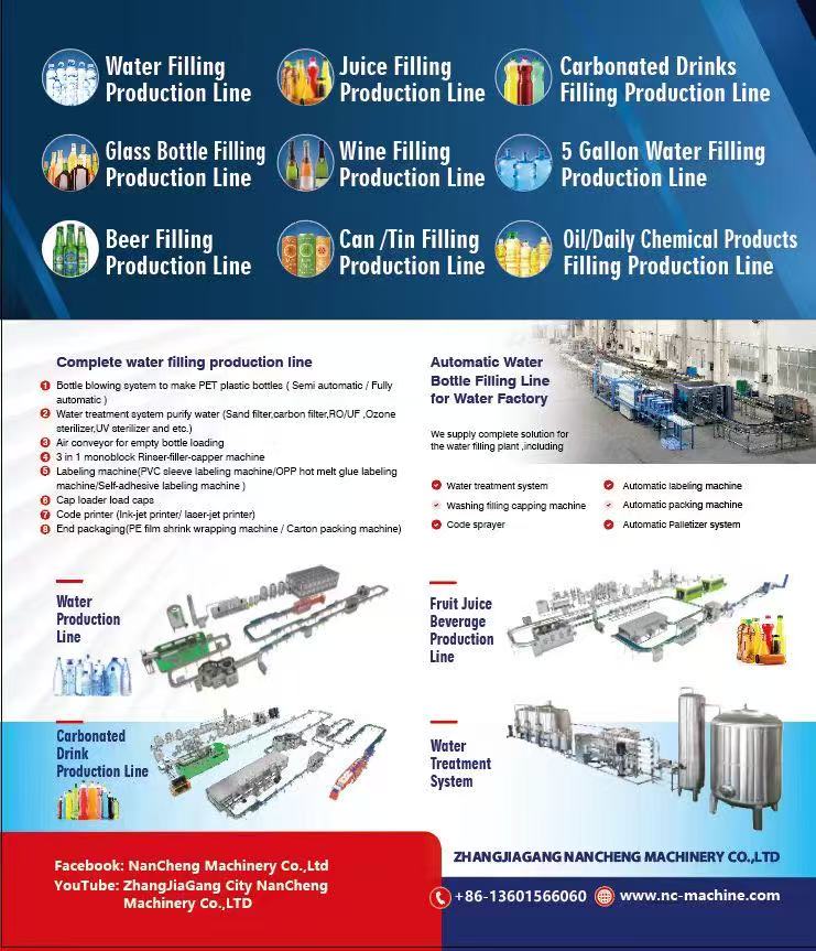 water bottling machine manufacturer