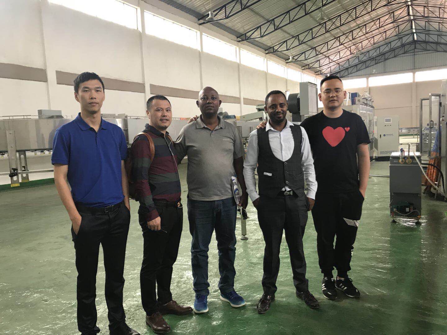 water production line after sales support