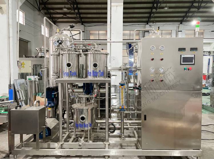 Carbonated Drink Mixer Machine
