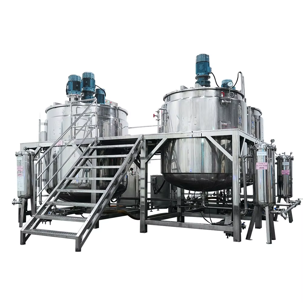 Milk Filling Machine mixing system