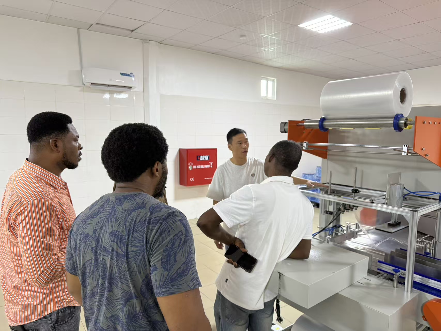 water production line after sales support