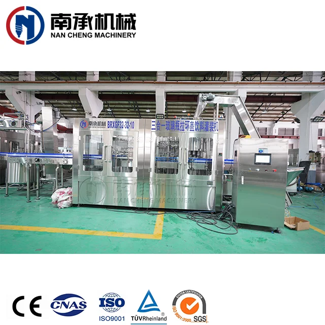 Glass Bottle Milk Filling Machine