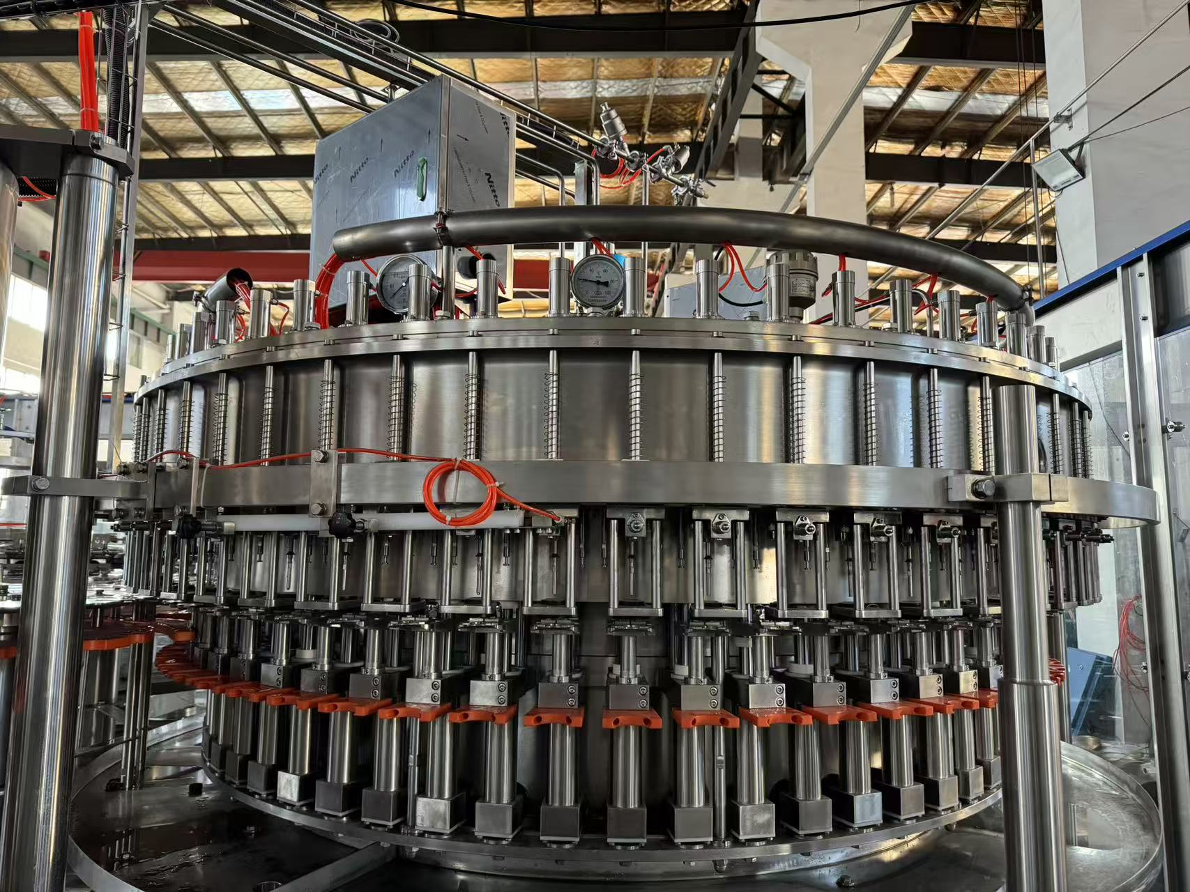 semi-electronic filling valve