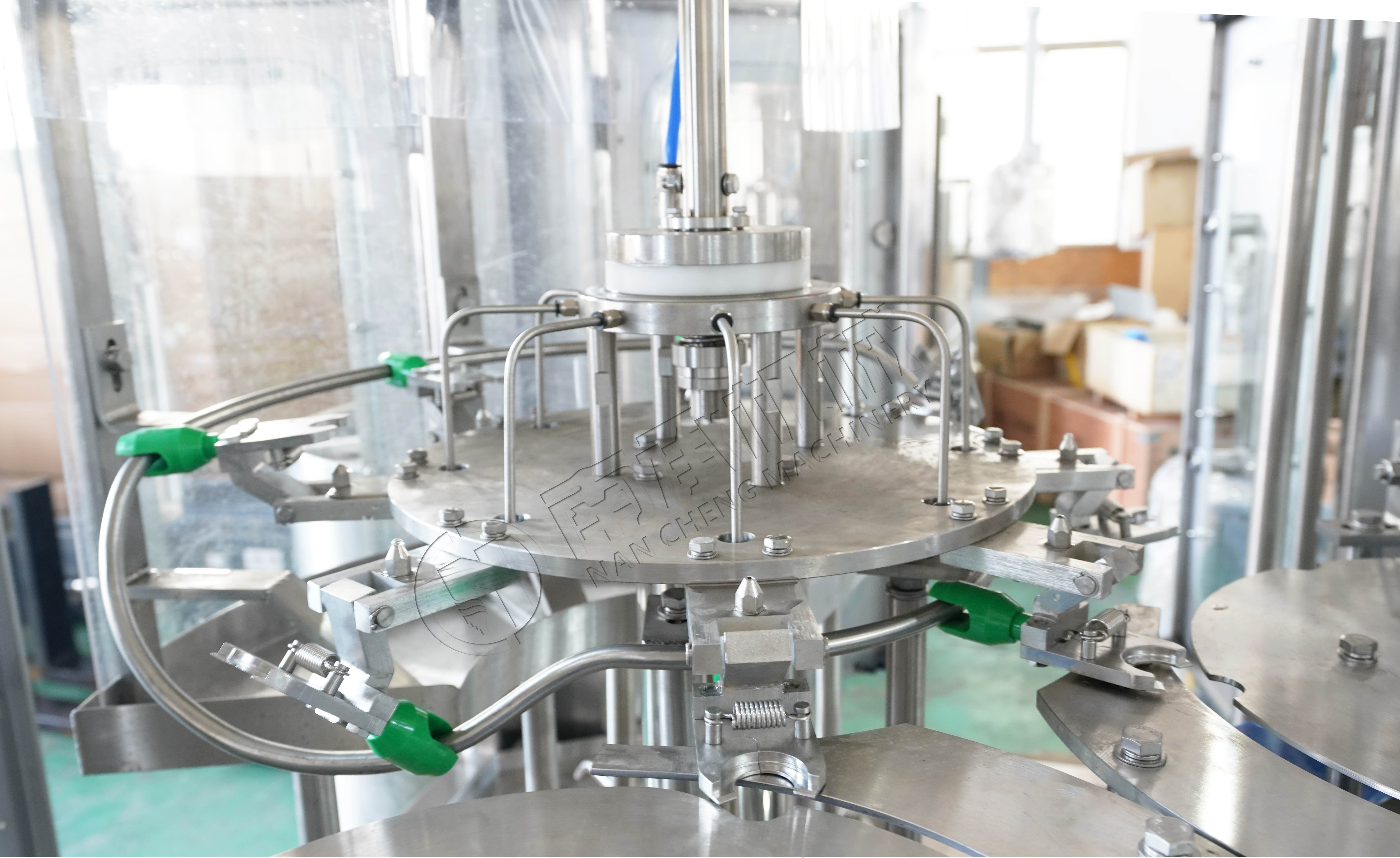 small water bottling machine washing part