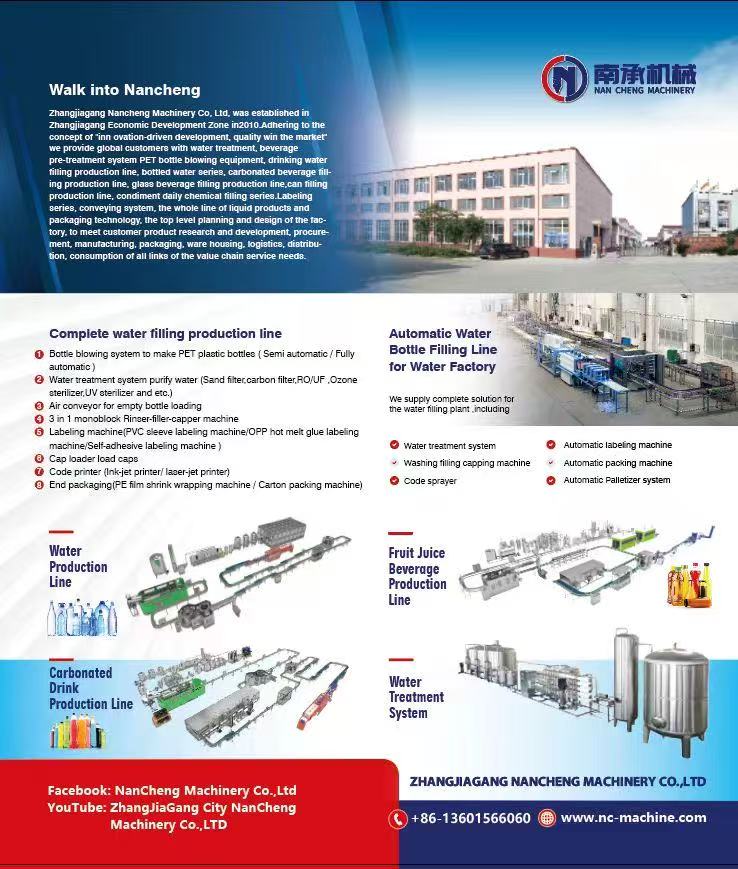 water bottling machine manufacturer