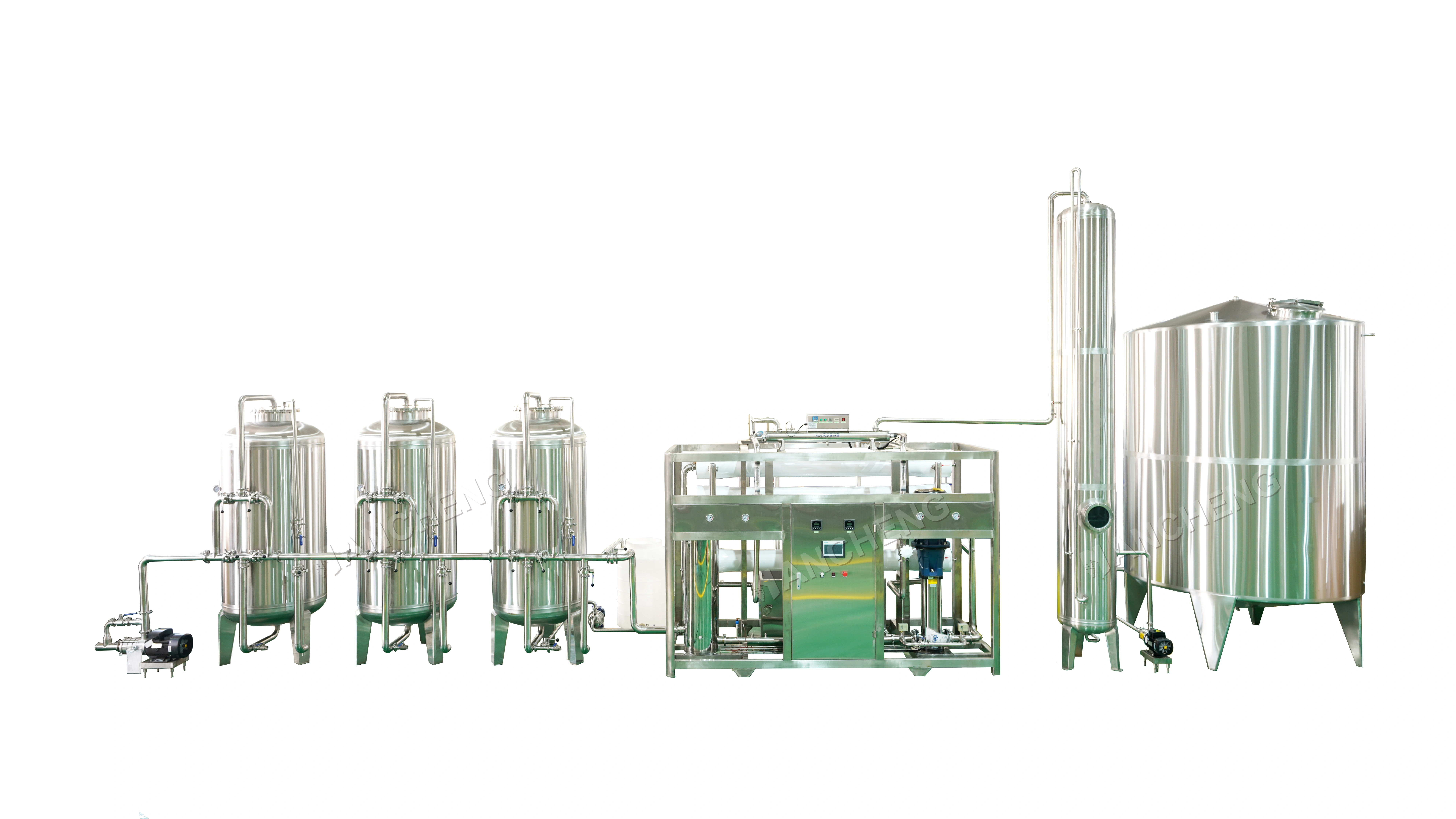 4 IN 1 JUICE FILLING MACHINE water treatment