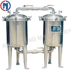 Double Filter for Beverage Production