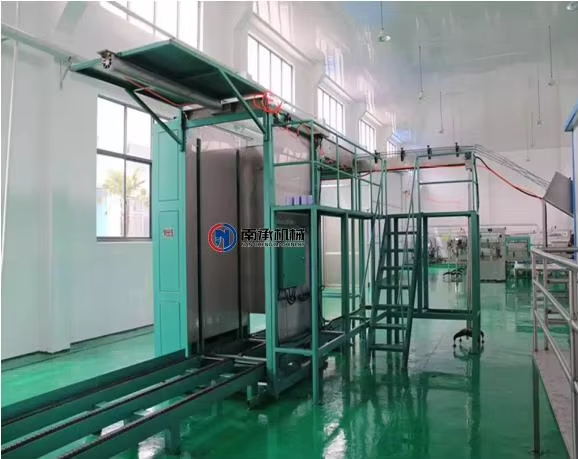 BEER CAN FILLING MACHINE Semi-automatic palletizer