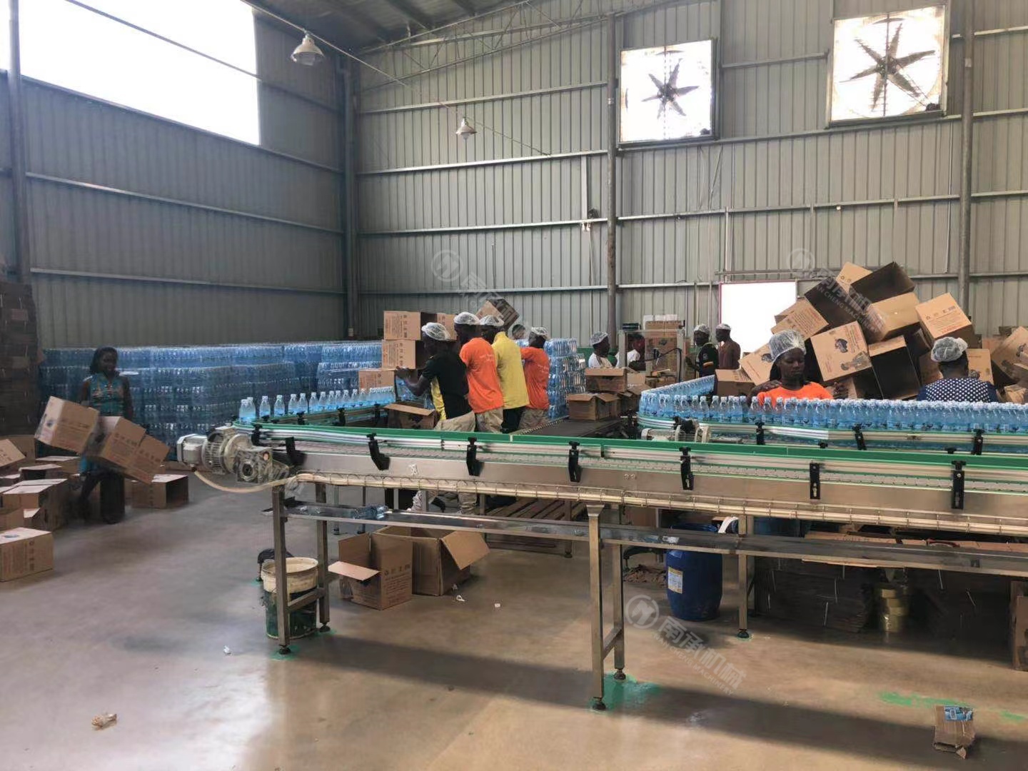 water production line after sales support