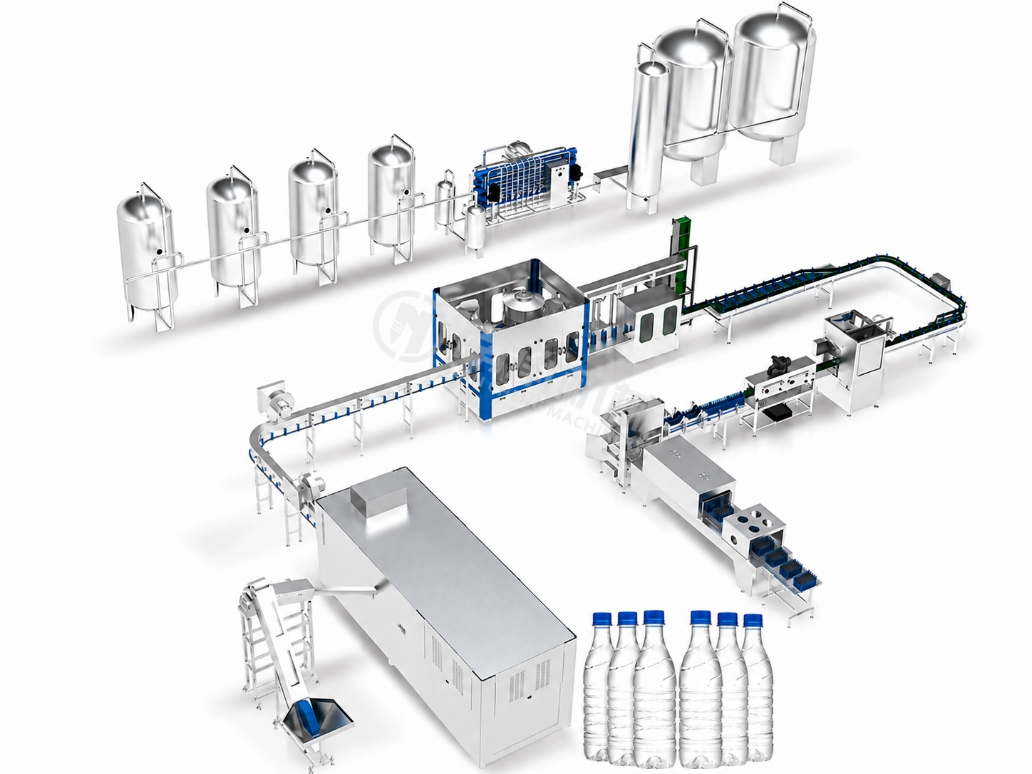 Turnkey Mineral Water Bottling Plant
