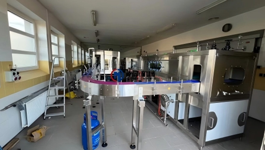2000bph Glass Bottle Berry Juice Production Line in Europe 