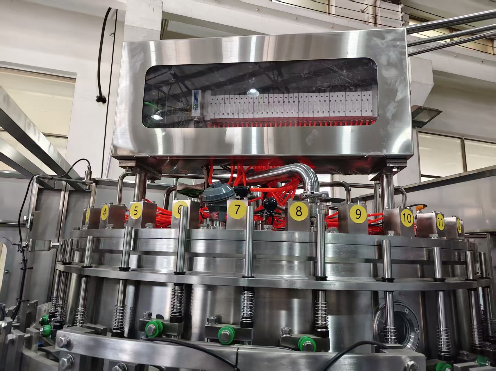 Semi-Electronic Valve Beer Bottling Machine